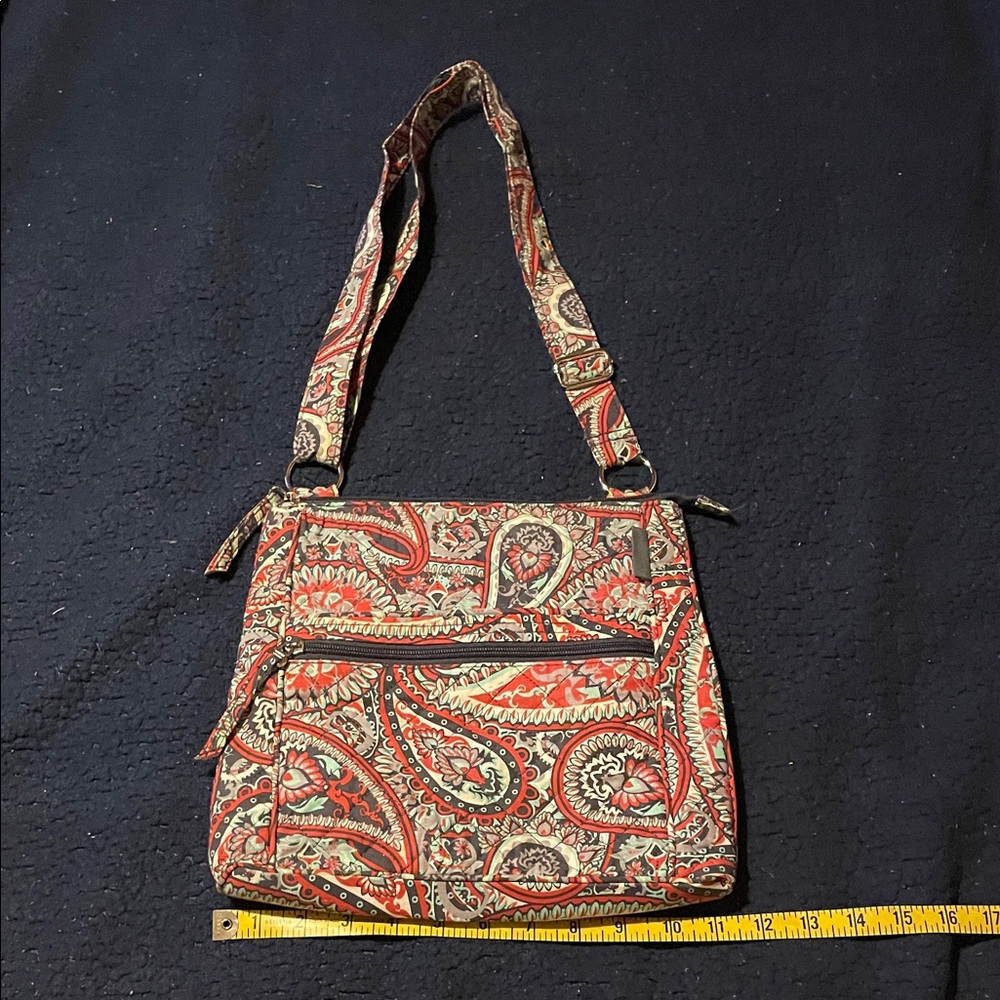 Waverly Paisley Print Shoulder Bag